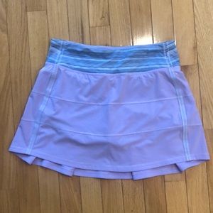 Lululemon classic running skirt.  4long. Discontinued color/style!